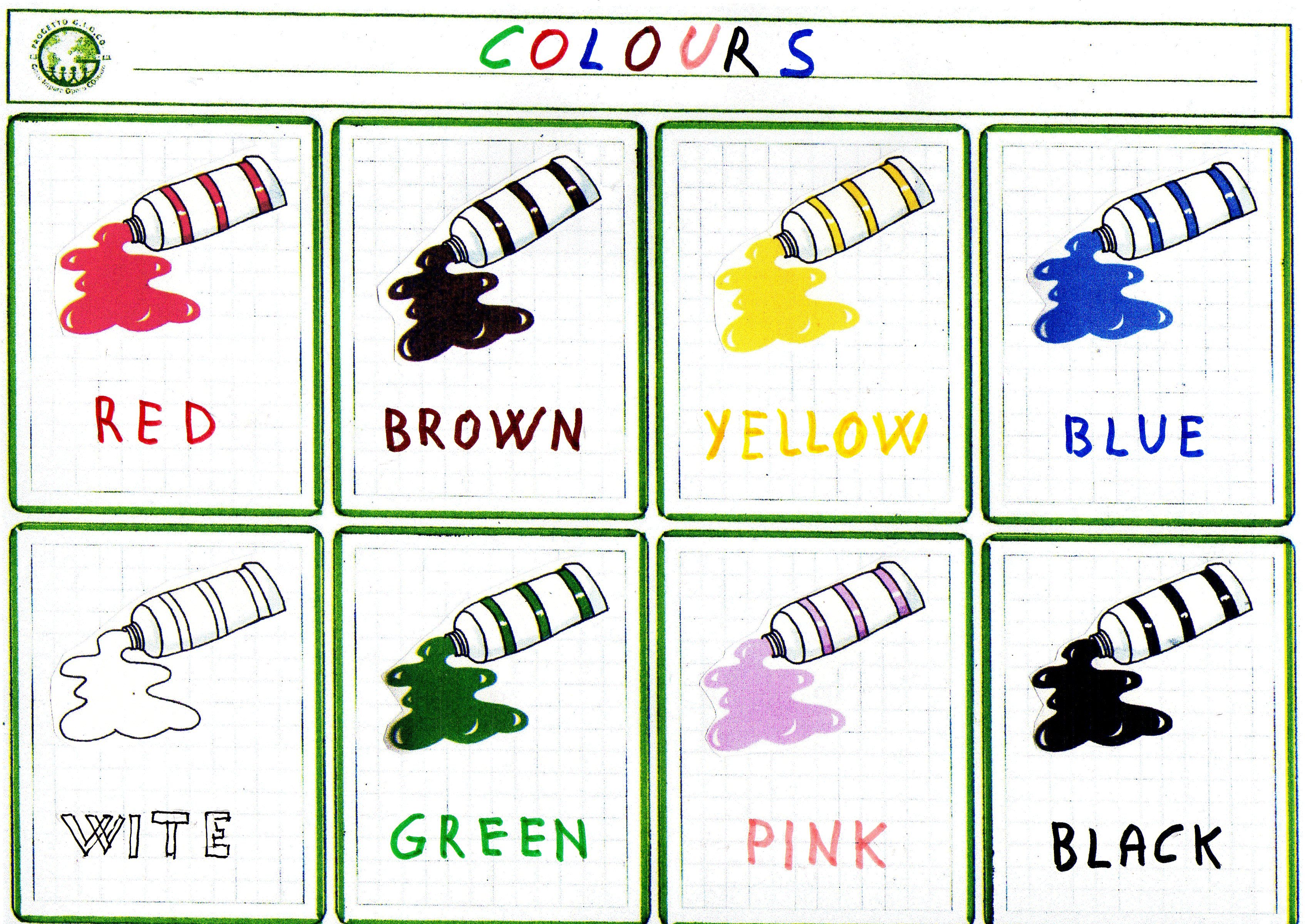 Monicolour Insegnare Ai Bambini I Colori